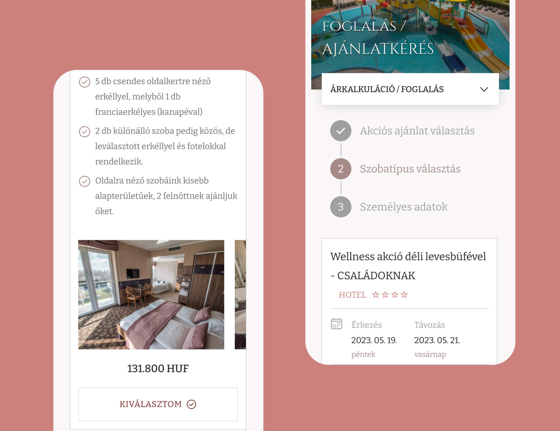 Wellness Hotel Katalin projekt képernyő 2